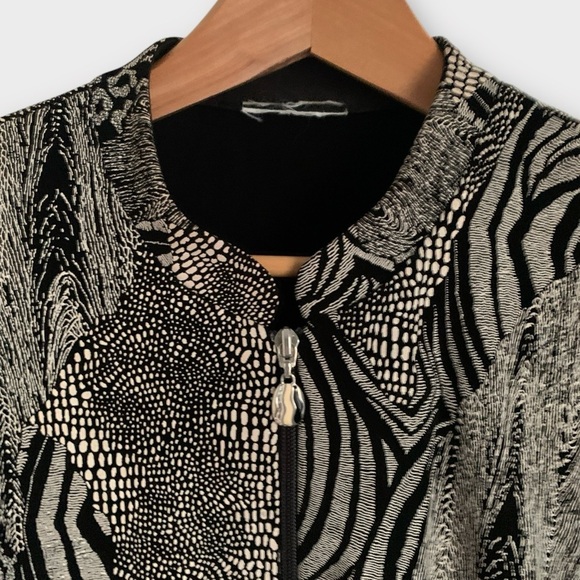 Vintage Joseph Ribkoff Animal Print Jacket - Picture 3 of 5